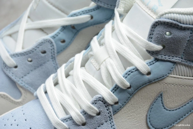 Air 1 Mid Jordan Mixed DA4666-100 Blue Textures 0929